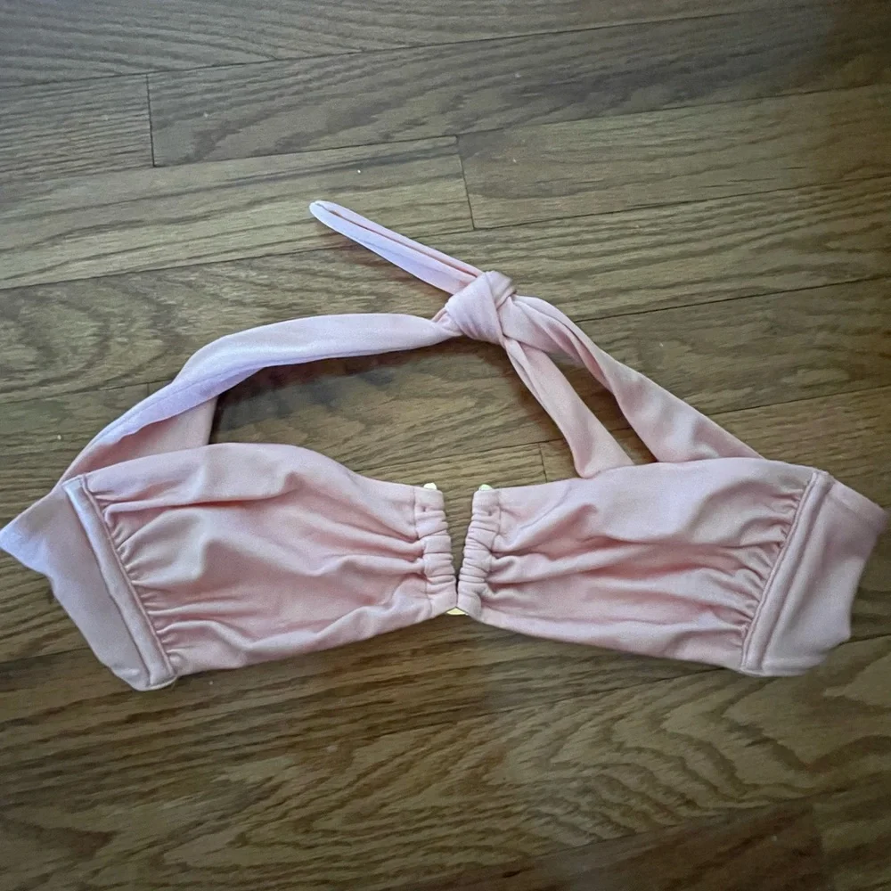 Victoria's Secret Light Pink Bandeau Swimwear Bikini Top Size XS